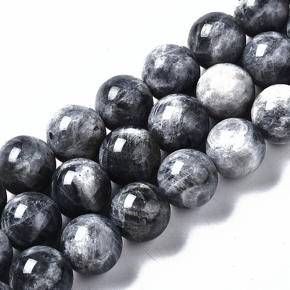 Природные лабрадорита бисер нитей, круглые