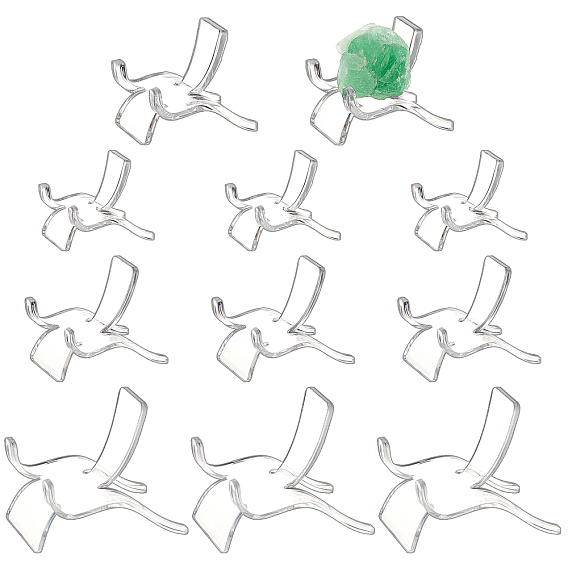 12pcs 3 présentoir acrylique polyvalent de style