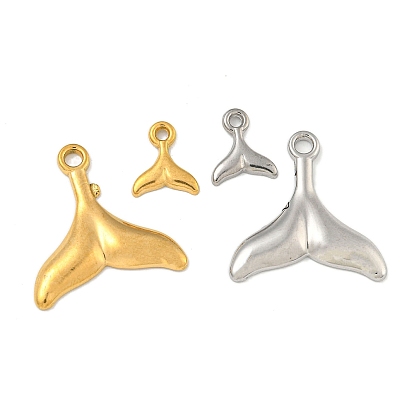 Ионное покрытие (ip) 304 подвески из нержавеющей стали, очарование рыбий хвост