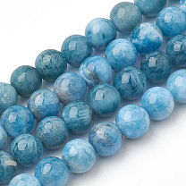 Natural Apatite Beads Strands, Round