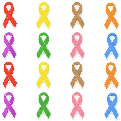 16 шт 8 цвета силиконовые бусины, лента сознания