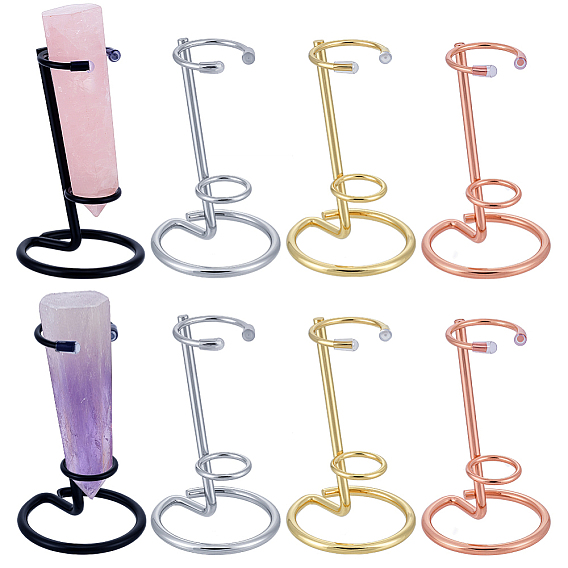8 шт. 4 цвета железные хрустальные стенды для демонстрации скипетров, держатели хрустальных шаров
