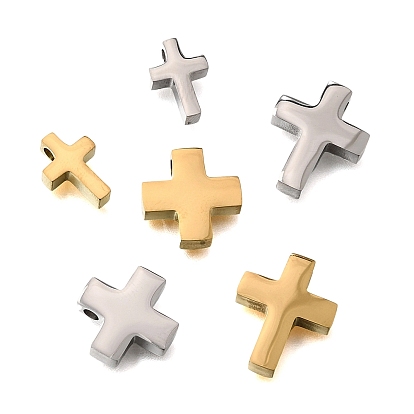 304 Stainless Steel Charms, Cross Charms