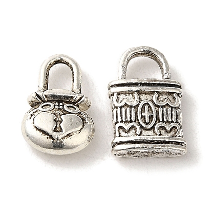 Сплавочные подвески тибетского стиля, без кадмия и без свинца, замковые прелести