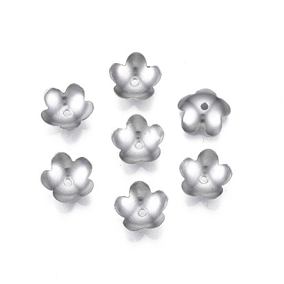 304 caps d'acier inoxydable, multi-pétale, fleur