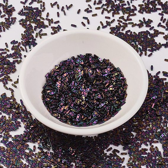 Миюки четверть бусины тила, японский бисер, 2-луночное