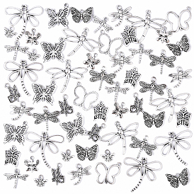 60 шт 12 стили подвески из сплава в тибетском стиле, разнообразные