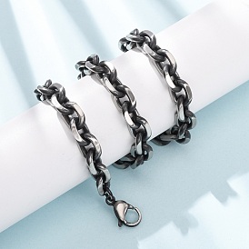 Винтажные цепочки из нержавеющей стали 10 мм