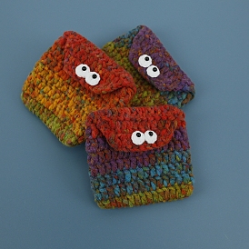 Portefeuille à tricoter, rectangle