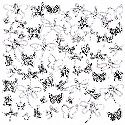 60 шт 12 стили подвески из сплава в тибетском стиле, разнообразные