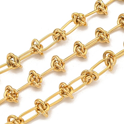 10М-ионное покрытие (IP) 304 Цепи с овальными и узловыми звеньями из нержавеющей стали, несварные, с катушкой