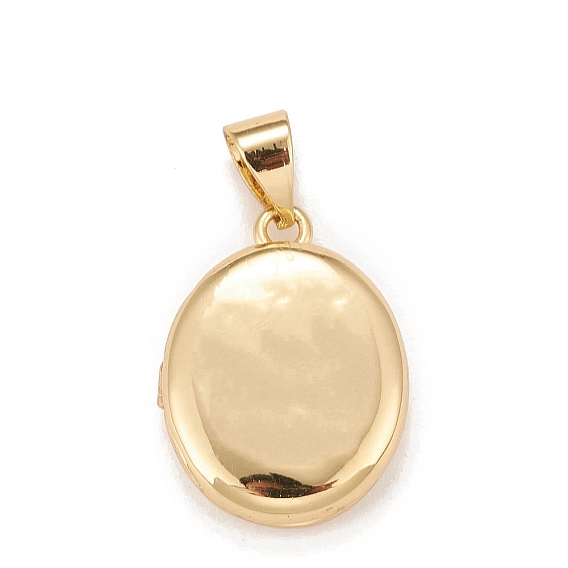 Подвески латуни медальон, фото прелести рамка для ожерелья, без свинца и без кадмия, овальные