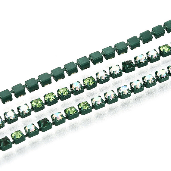 Железо горный хрусталь чашка цепи, с катушкой