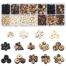 56g 14 стили натуральных кокосовых круглых бусин