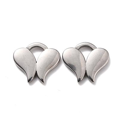 Pendentifs en acier inoxydable, papillon