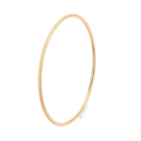 304 простые браслеты из нержавеющей стали для женщин, кольцо, матовые