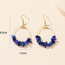 Jewelry 1 pair stone earrings earrings trade fashion earrings jewelry factory