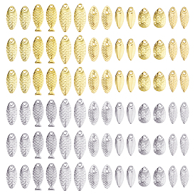 420шт. 14 стилей, лопасти блесен-приманок для рыбалки из сплава, с 200шт. 304 пружинными защелками и кольцами из нержавеющей стали для рыбалки