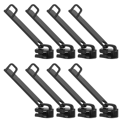 8Pcs Alloy Zipper Pulls, Zipper Replacemnt Accessories, for Suitcase, Bag