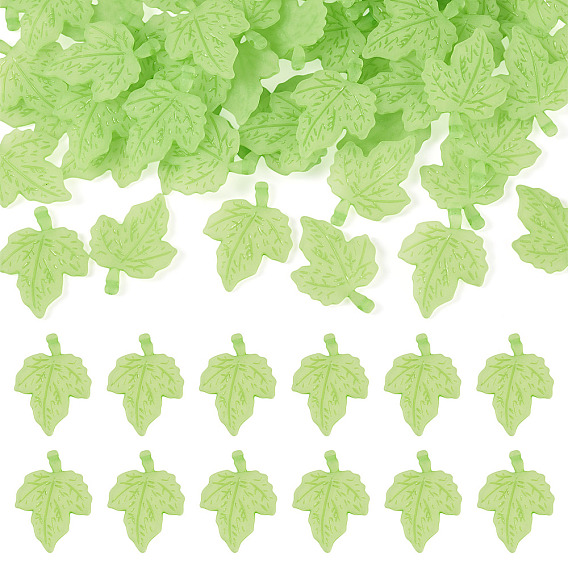 50g матовые акриловые подвески, лист