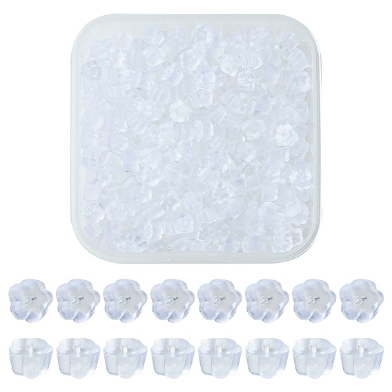 280 гайки ушные пластиковые, спинки для серьги