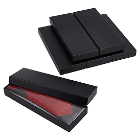 Коробки для хранения бумажно-картонных галстуков, прямоугольные