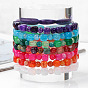 Natural Stone Beaded Bracelet for Men - Candy Color Agate Bracelet Jewelry
