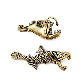 Миниатюрные фигурки рыб из латуни, статуэтки для домашнего офиса, настольного микроландшафта, декора, аксессуары