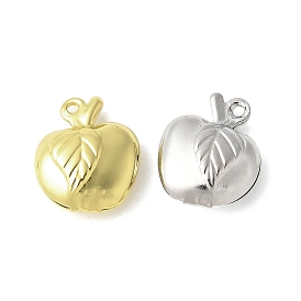Латунные подвески, без кадмия и без свинца, яблочные прелести, стойки покрытие, долговечный