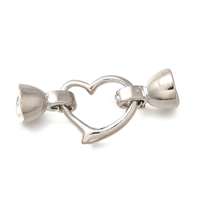 Латунь раз по сравнению с застежками, без кадмия и без свинца, долговечный, стойки покрытие, сердце