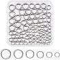 60Pcs 6 Style 201 Stainless Steel Fishing Rod Guide Round Rings, Fishing Rod Repair Parts