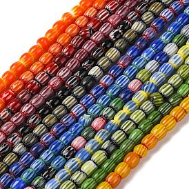 Handmade Lampwork Beads Strands, Rarrel