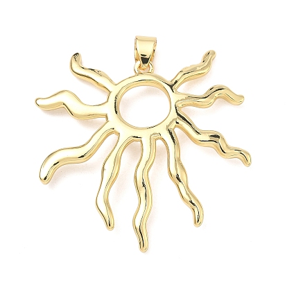 Латунные подвески, солнечные очарования долговечное покрытие, стойки покрытие, без свинца и без кадмия