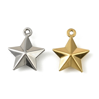 304 подвески из нержавеющей стали. подвеска в виде звезды