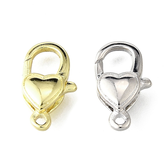 Сердце латуни омаров коготь застежками, долговечный, без свинца и без кадмия, стойки покрытие