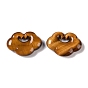 Natural Tiger Eye Pendants, Auspicious Cloud Charms