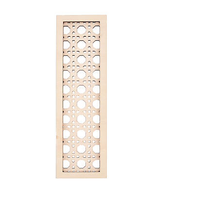Wandaufkleber mit hohlen hölzernen Buchstaben 3d, für die Hintergrunddekoration der Innenwand zu Hause