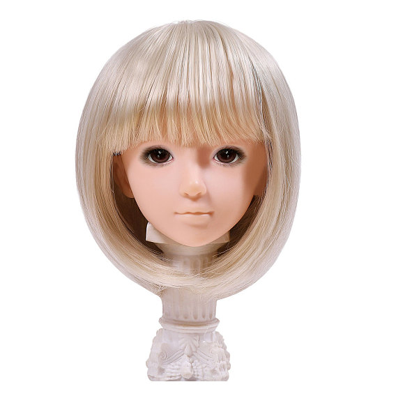 1Шапочки для париков из шелковистой нити, кукольные волосы