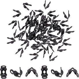 50Ионное покрытие (IP) 304 Наконечники из нержавеющей стали, Калотте заканчивается, крышки узлов раскладушки