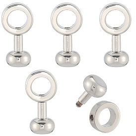 5 шт. латунные вставные пряжки-молнии, соединительные зажимы для цепочки сумок для самостоятельного изготовления кошелька