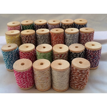 China Factory 4 Ply Macrame Cotton Cord, Twisted Cotton Rope, for