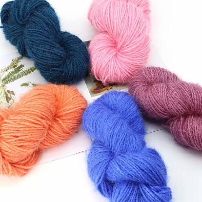 Mohair Yarns, Squirrel Mohair Yarns, Crocheting Yarn for Winter Sweater Hat Scarf