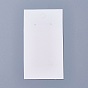 Paper Display Cards, Used For Earrings, Rectangle
