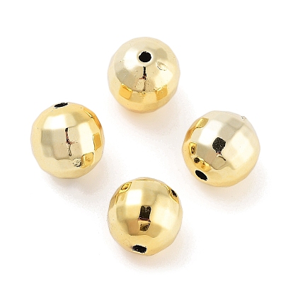 CCB пластиковые шарики, граненые, круглые