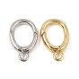 Anillo de resorte de latón para puerta, oval