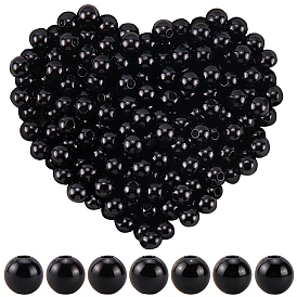 Абс пластиковые жемчужные бисера, круглые