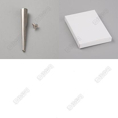 30Pcs Alloy River Studs, with Screw