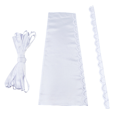 Bridal Dress Zipper Replacement, Adjustable Fit Satin Corset Back Kit, for Wedding Dress Accessories