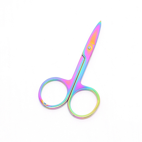Stainless Steel Manicure Scissors, Eyebrow Scissor, Eyebrow Trimmer Eyebrow
