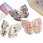 Акриловые заколки для волос на когтях, полый бабочки